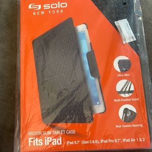 - New Solo ipad case